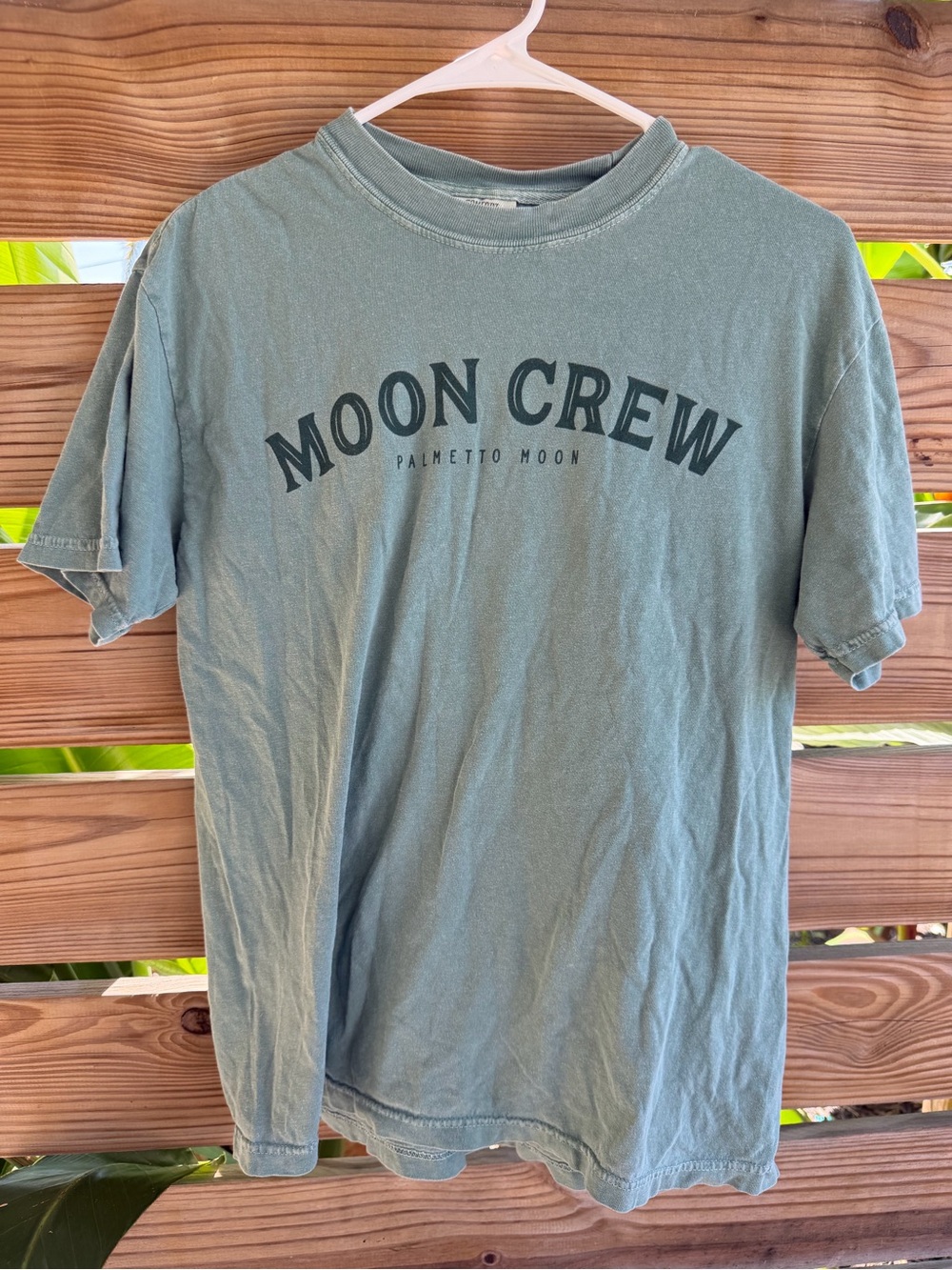 Moon Crew Short-Sleeve Tee - Green